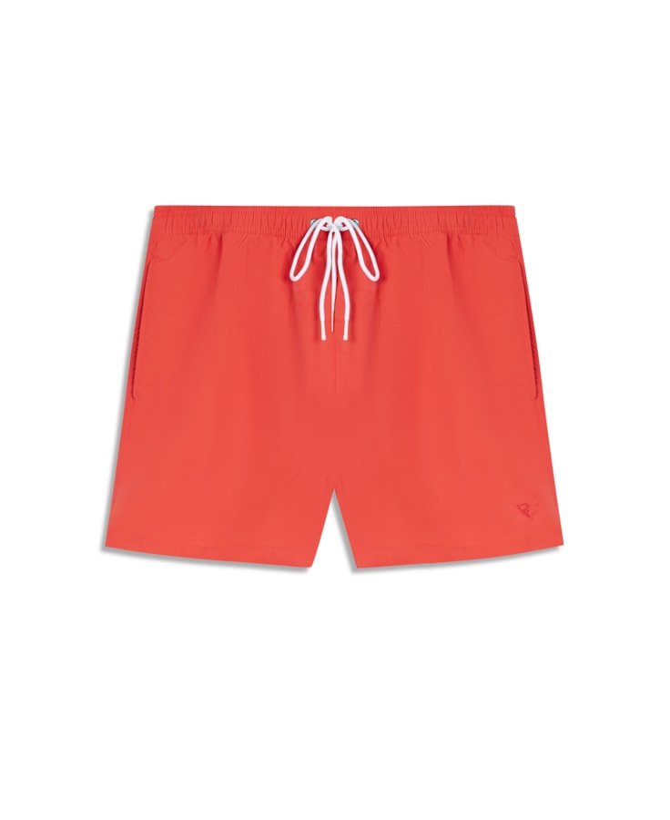 Beach Short Basic Regular Capri 2 Coral