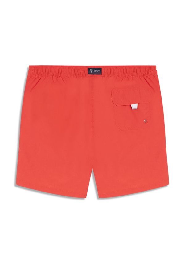 Beach Short Basic Regular Capri 2 Coral