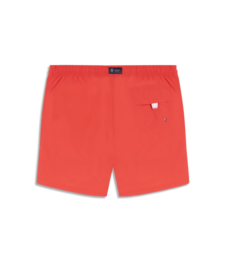 Beach Short Basic Regular Capri 2 Coral