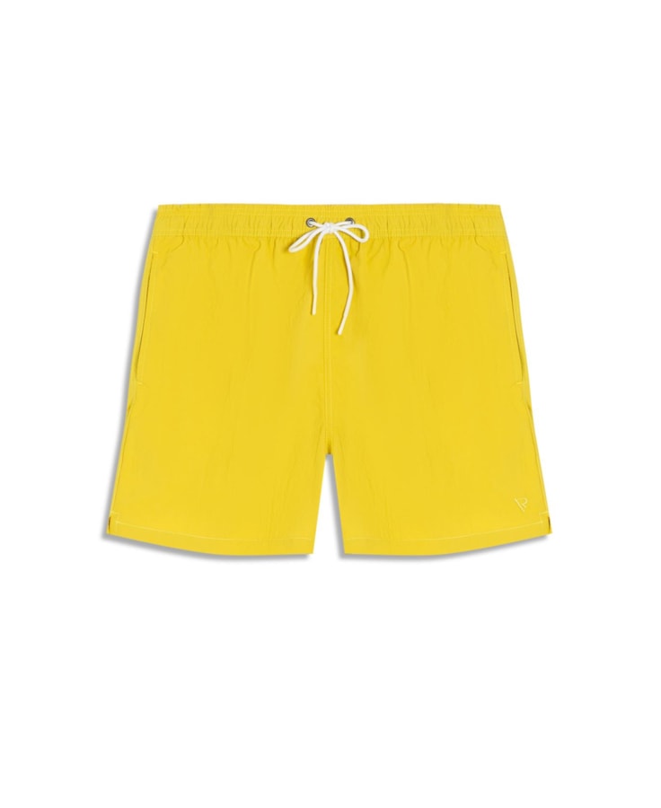 Beach Short Basic Regular Capri 2 Lemon