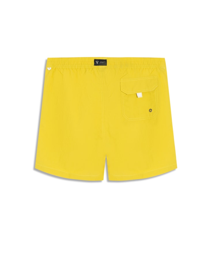 Beach Short Basic Regular Capri 2 Lemon