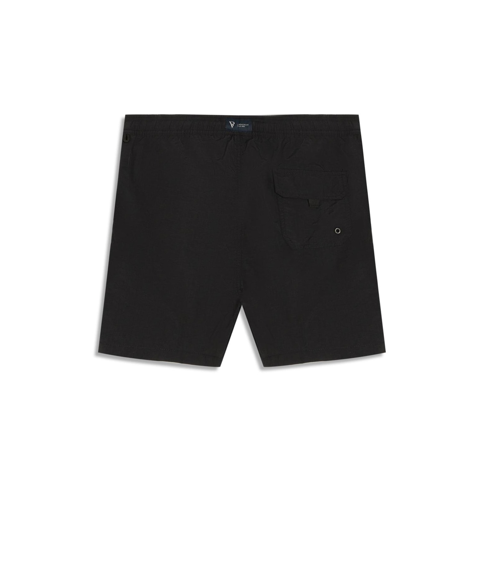 Beach Short Basic Regular Capri 2 Preto