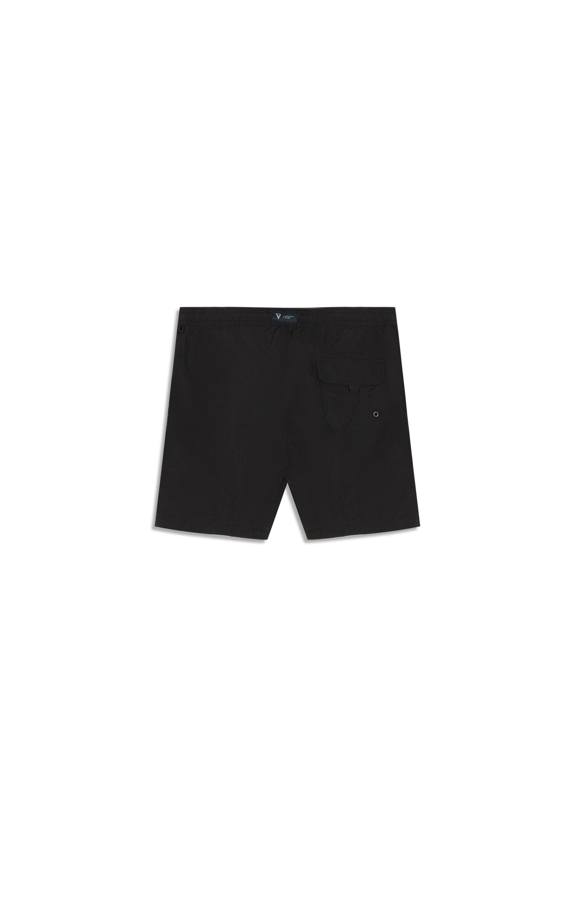Beach Short Basic Regular Capri 2 Preto