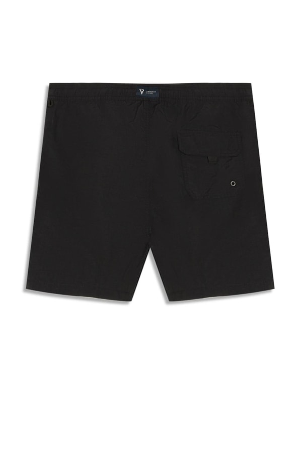 Beach Short Basic Regular Capri 2 Preto