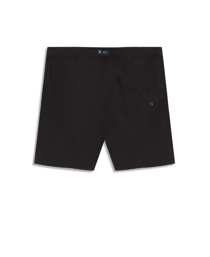 Beach Short Basic Regular Capri 2 Preto