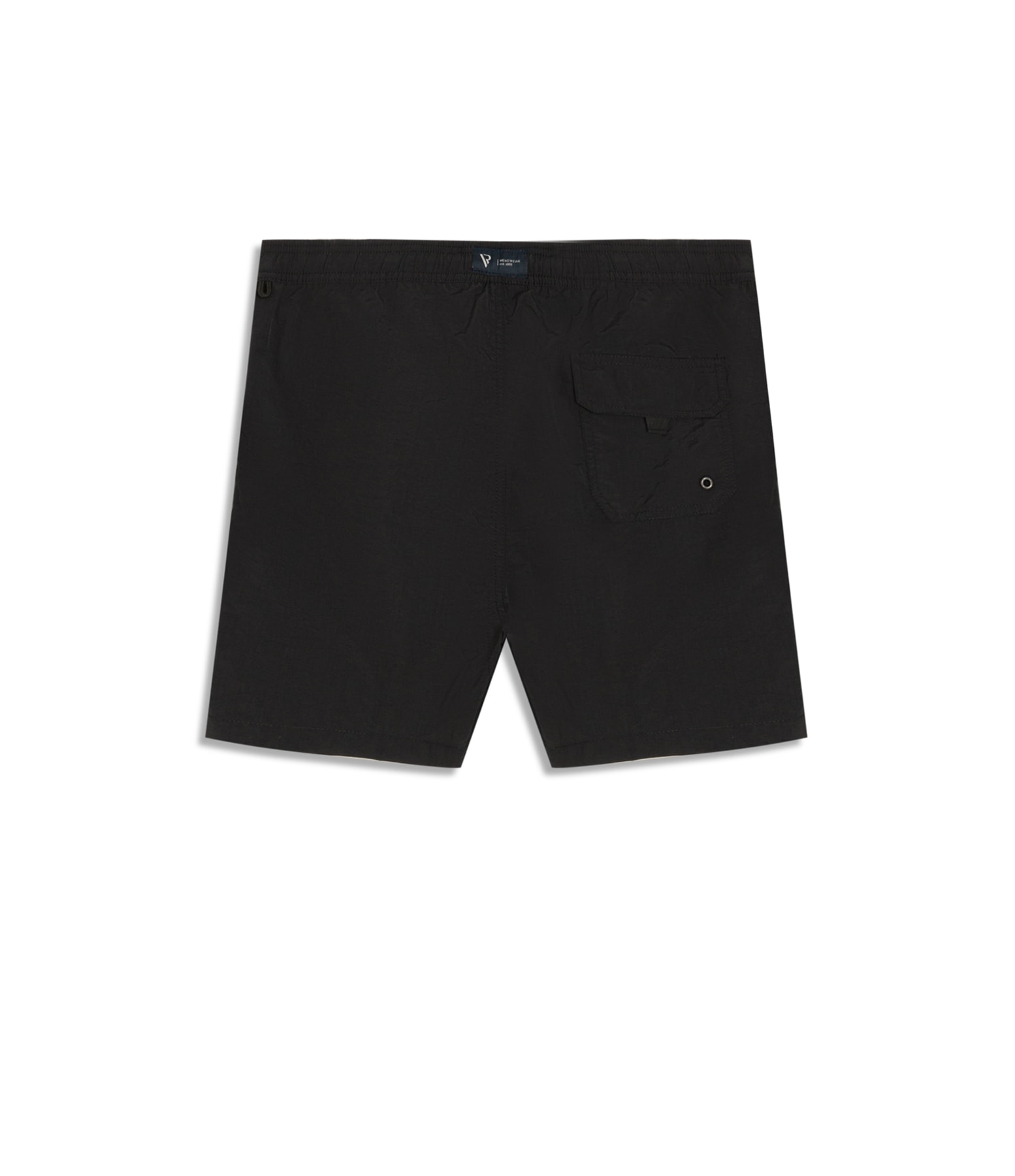 Beach Short Basic Regular Capri 2 Preto