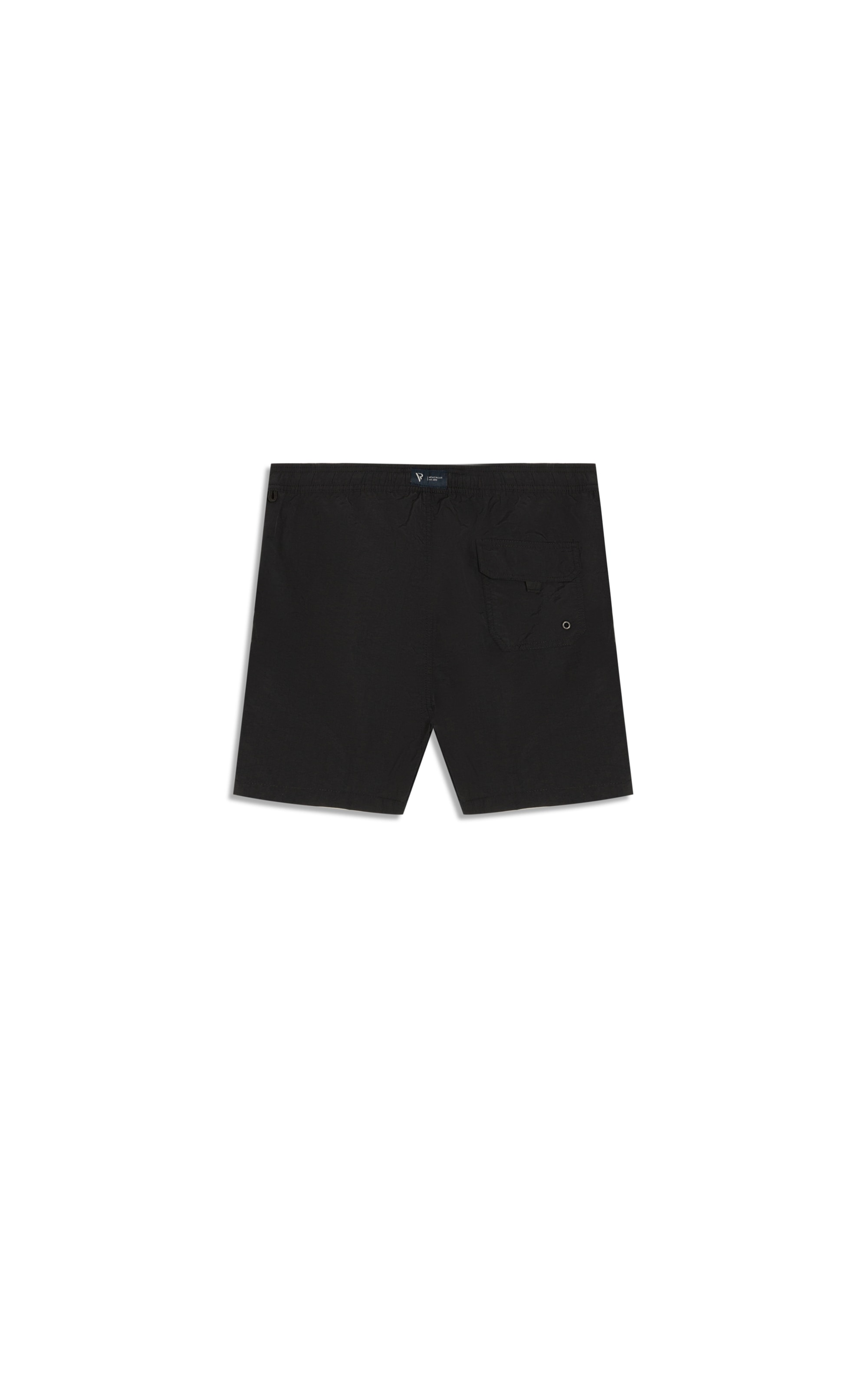 Beach Short Basic Regular Capri 2 Preto
