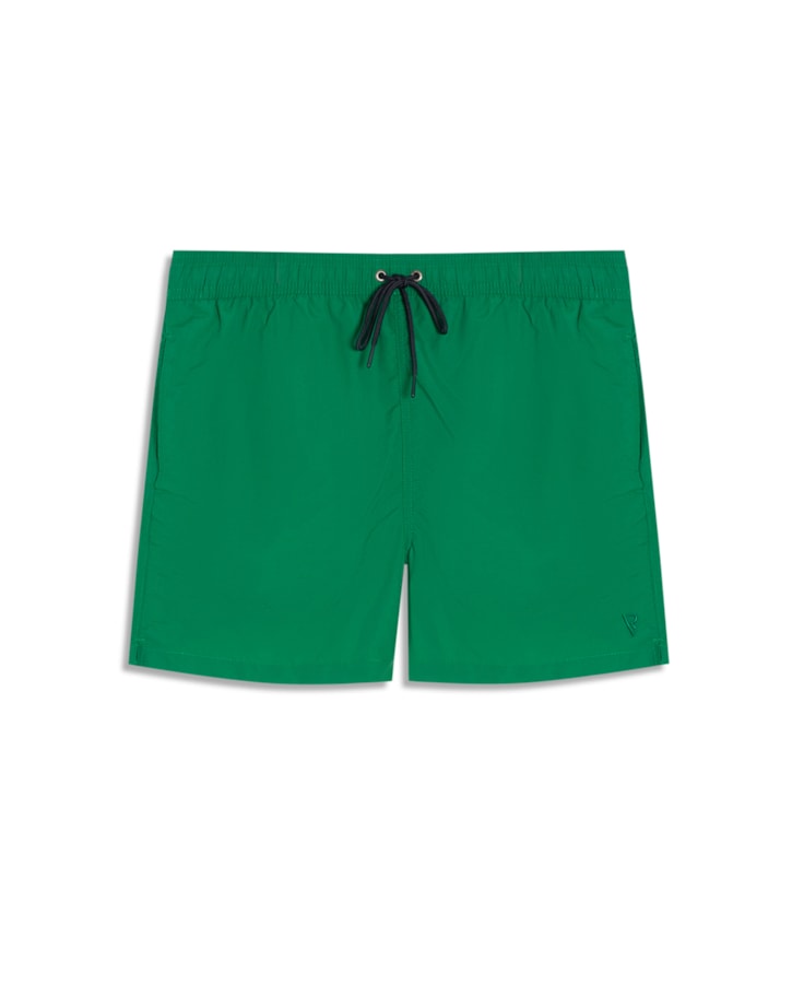 Beach Short Basic Regular Capri 2 Verde Bandeira