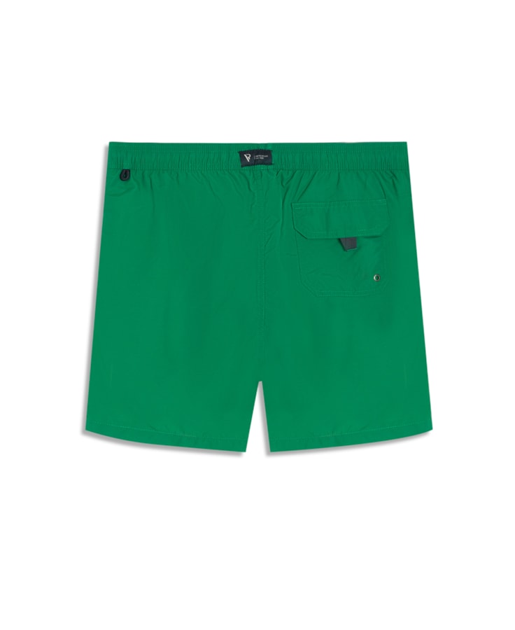 Beach Short Basic Regular Capri 2 Verde Bandeira