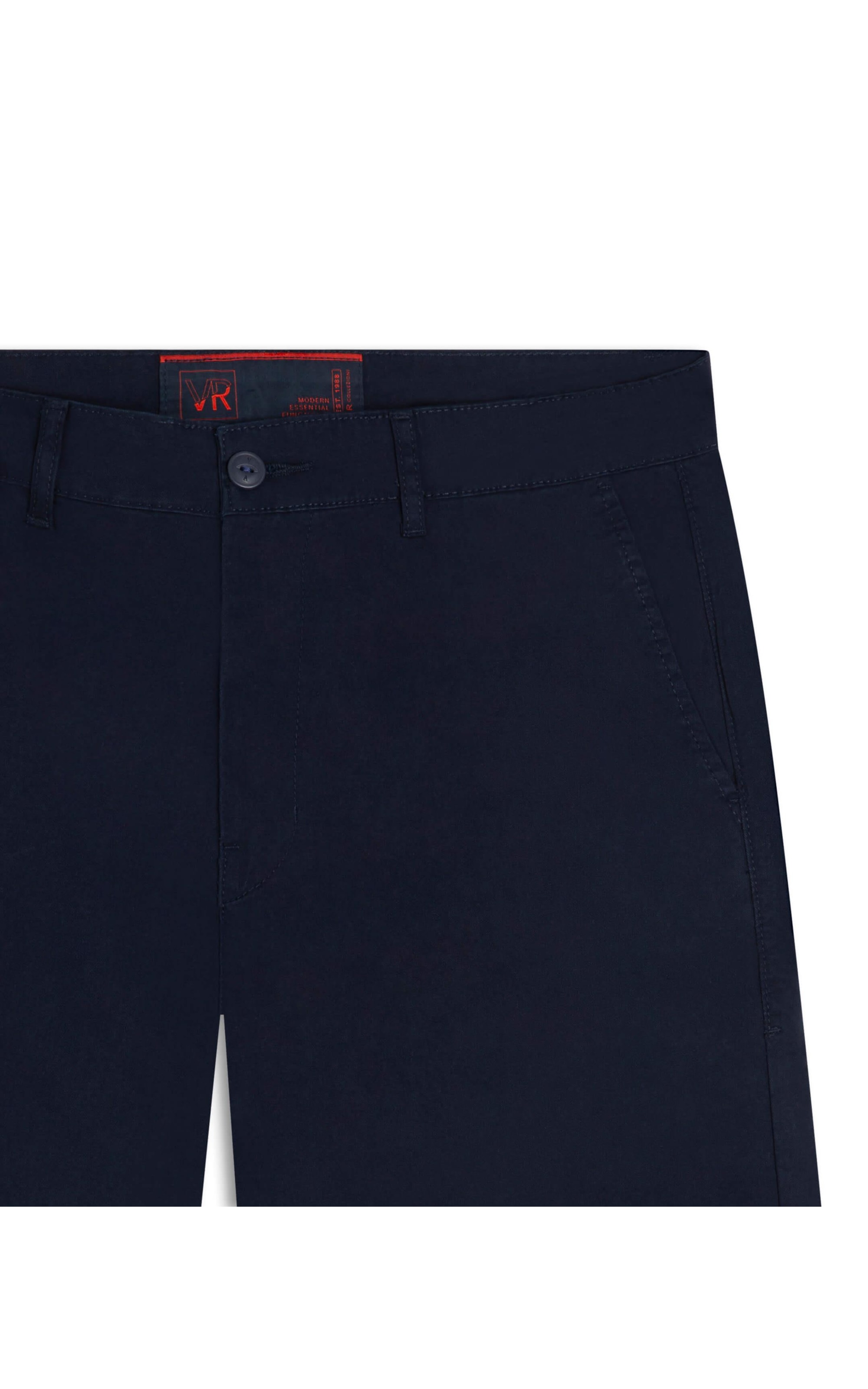Bermuda Chino Color Piece Dye Marinho