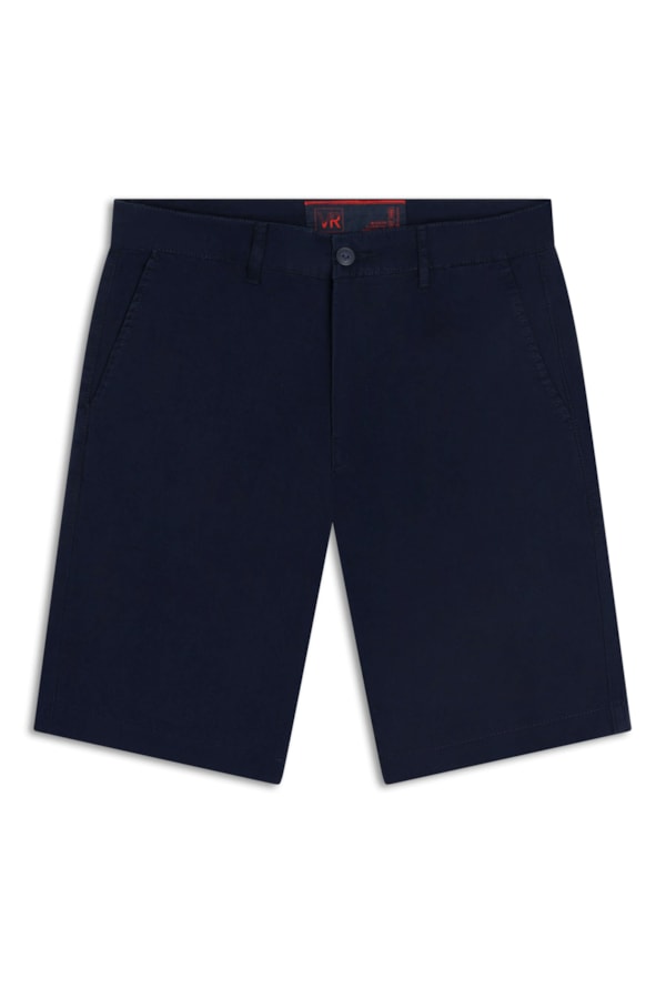 Bermuda Chino Color Piece Dye Marinho