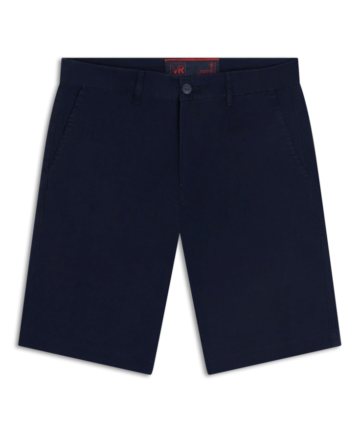 Bermuda Chino Color Piece Dye Marinho