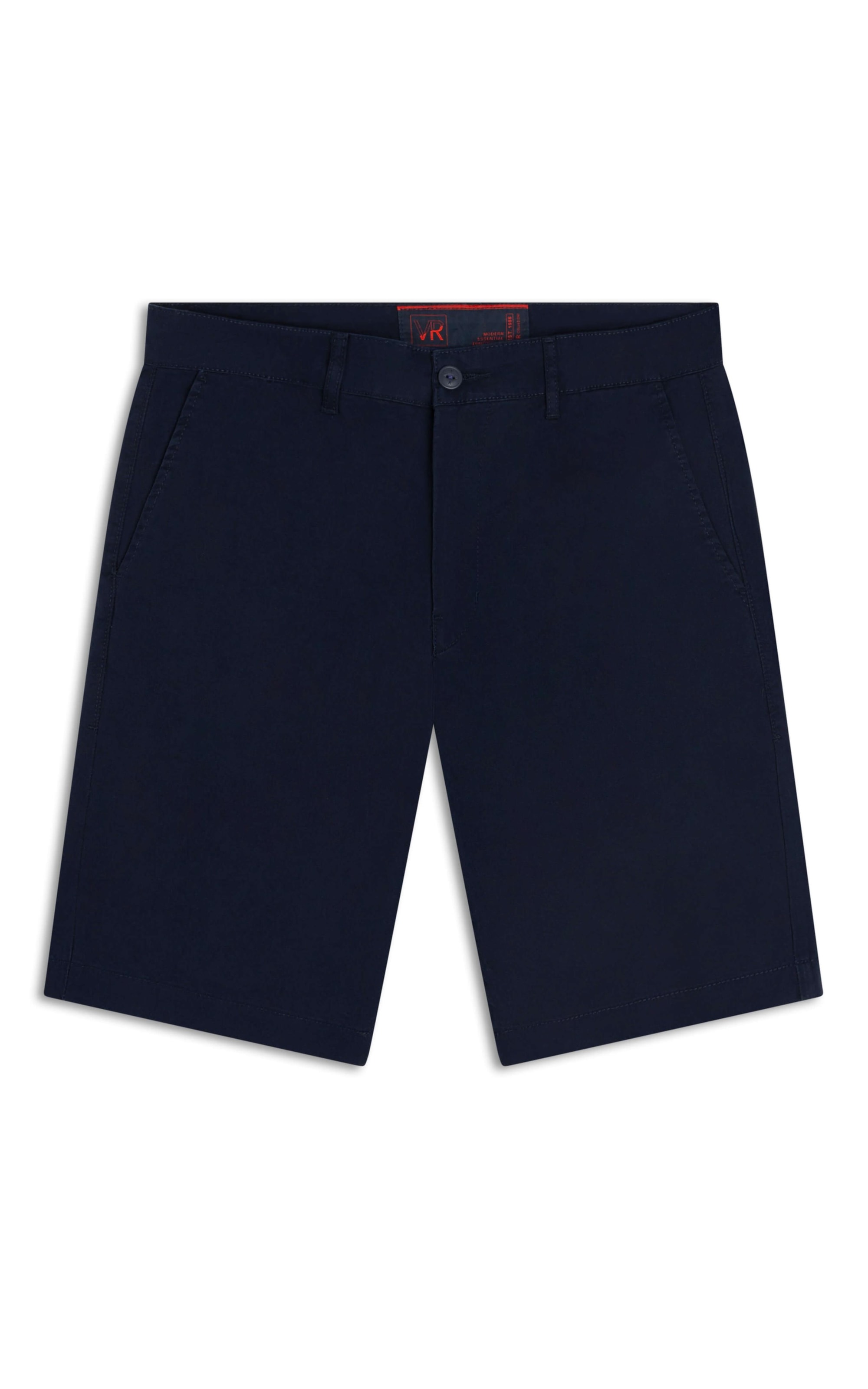 Bermuda Chino Color Piece Dye Marinho