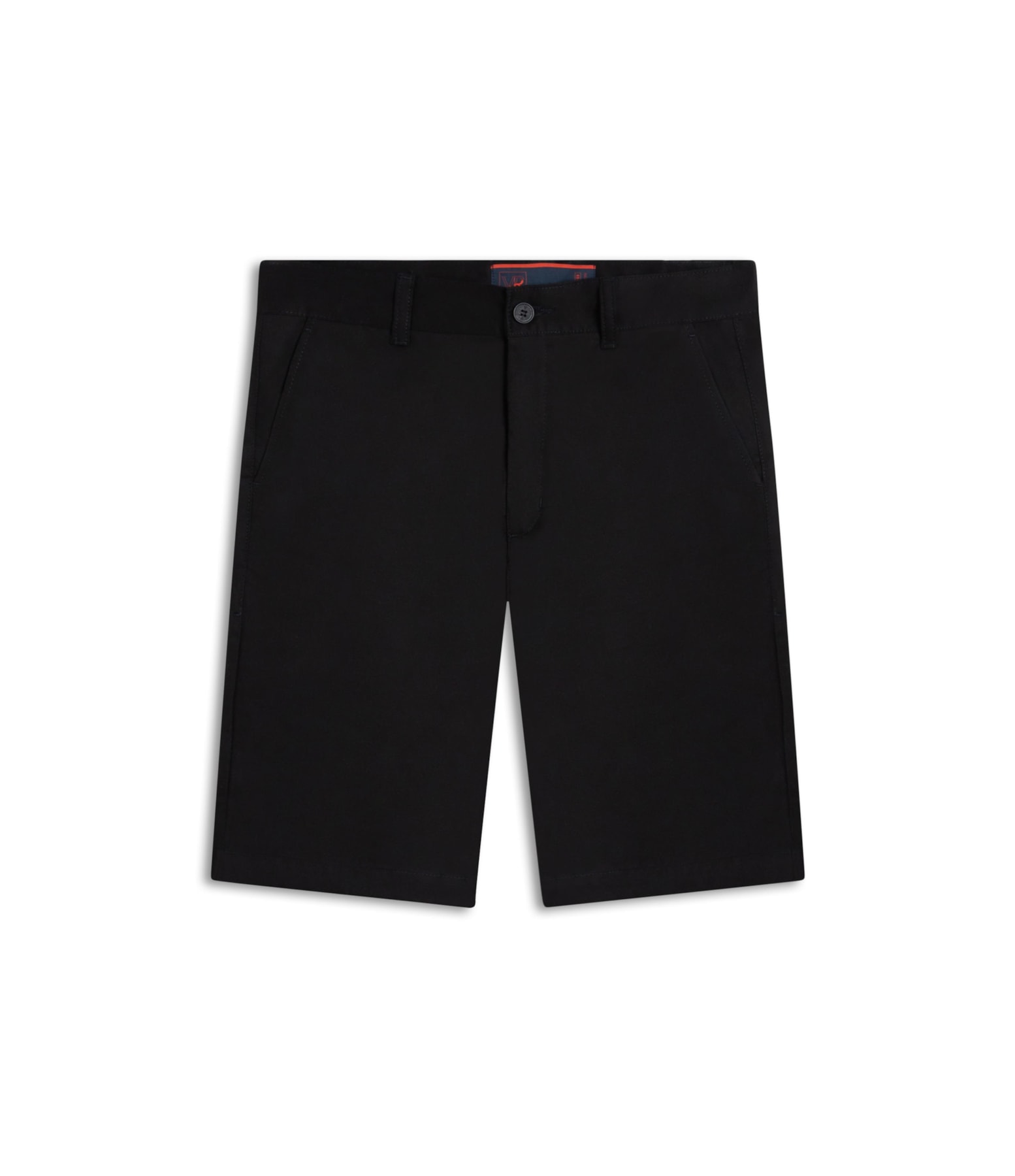 Bermuda Chino Color Piece Dye Preto i