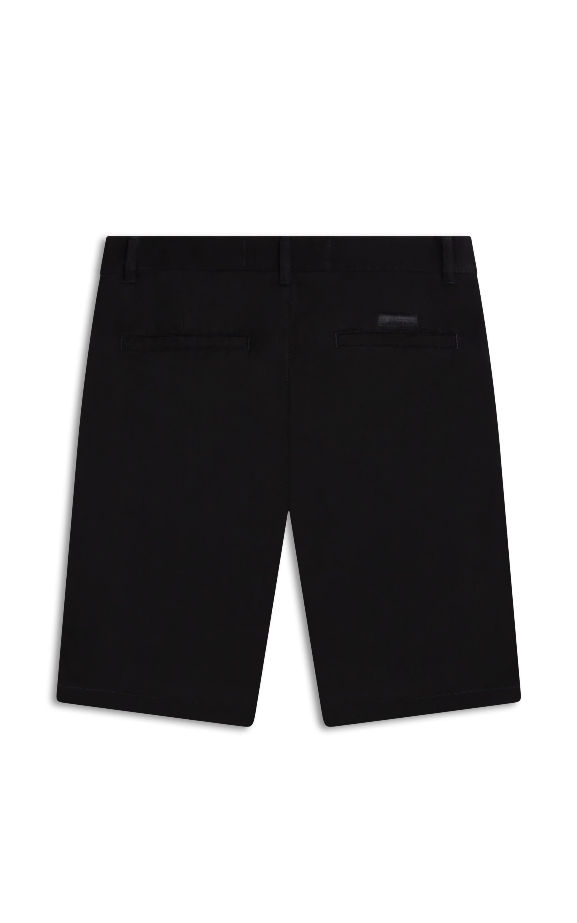Bermuda Chino Color Piece Dye Preto i