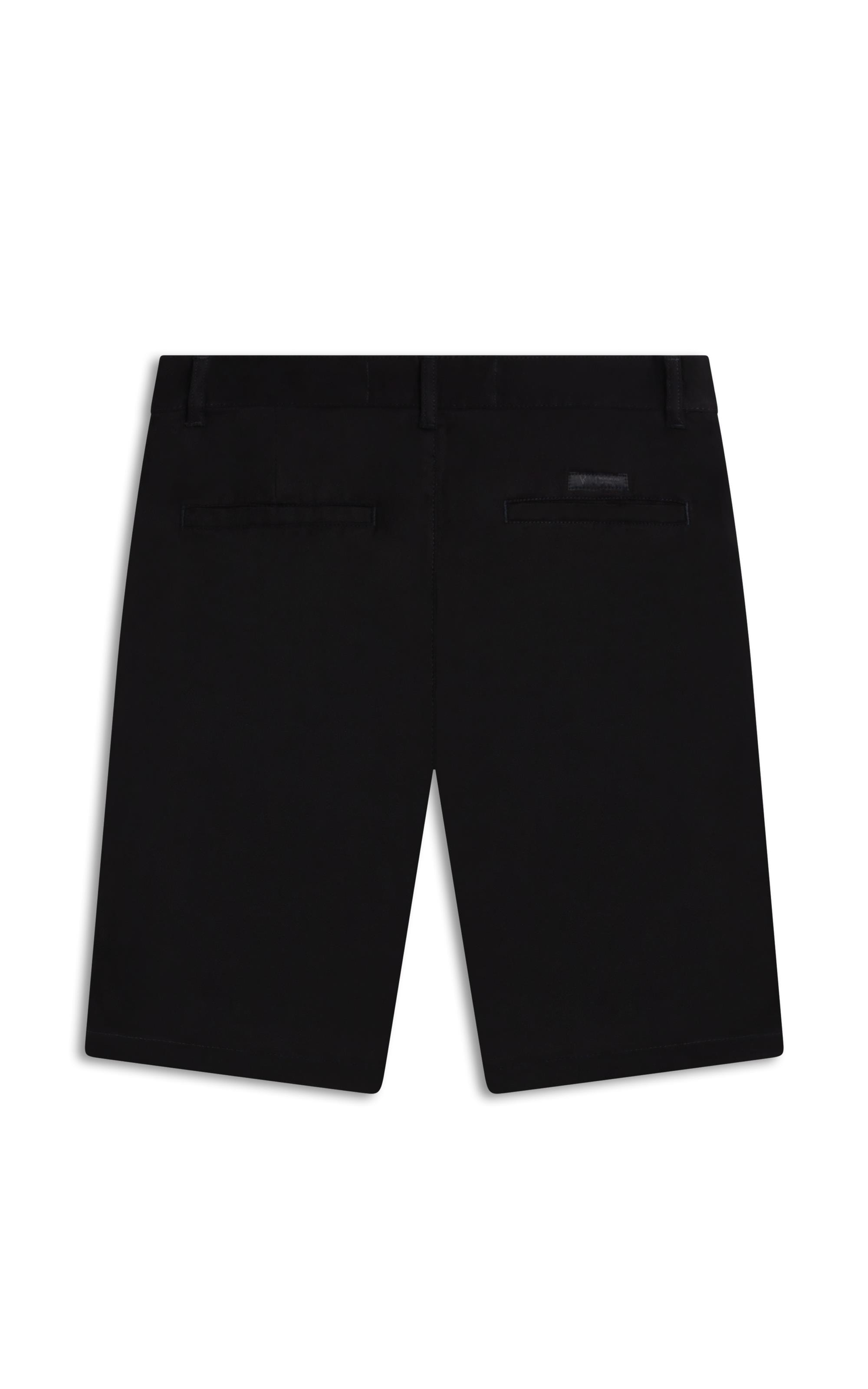 Bermuda Chino Color Piece Dye Preto i