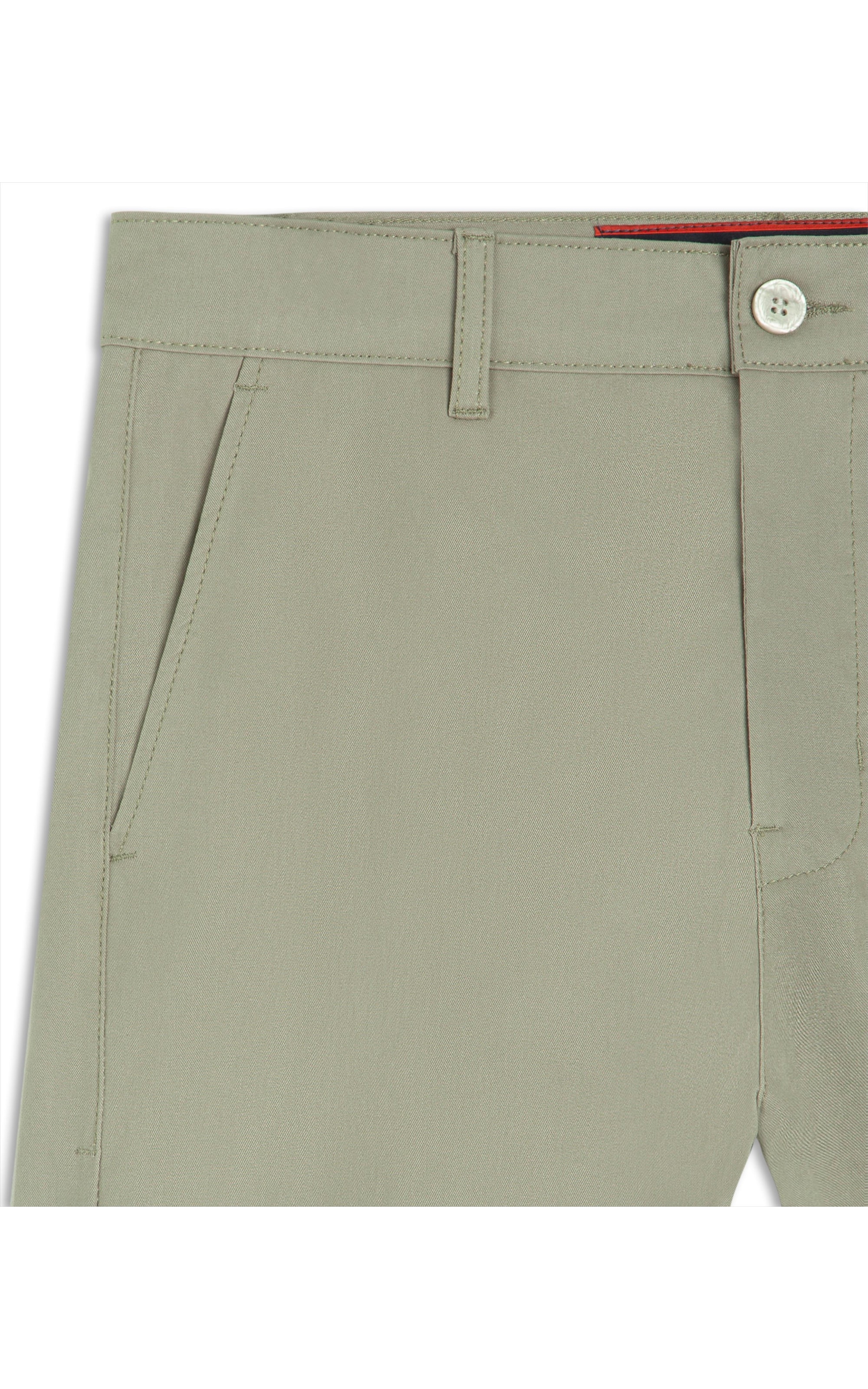 Bermuda Chino Color Piece Dye Verde Escuro