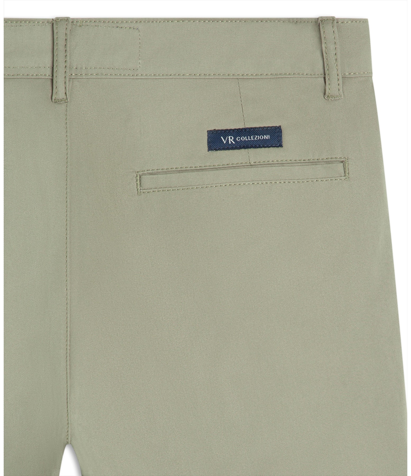 Bermuda Chino Color Piece Dye Verde Escuro