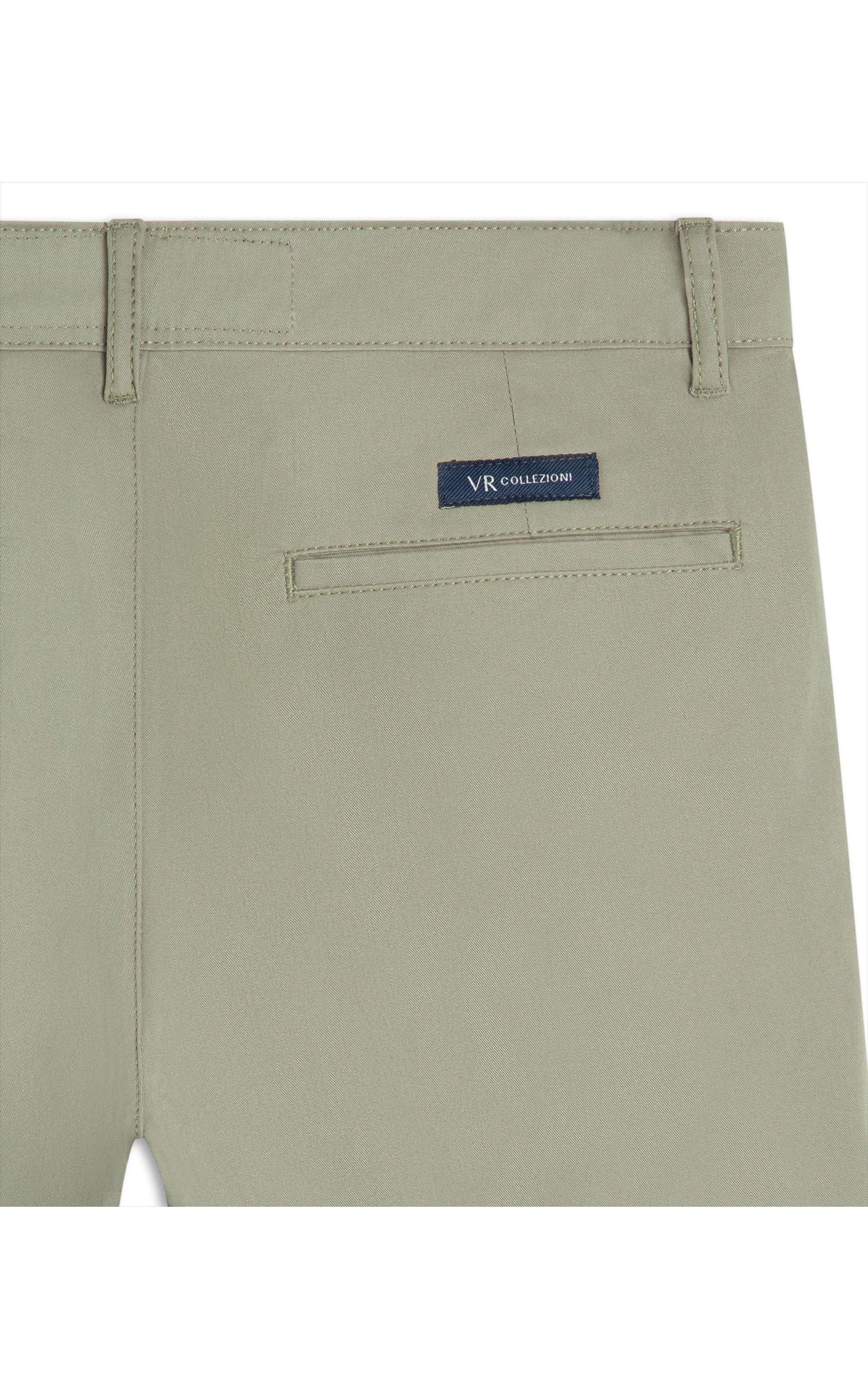 Bermuda Chino Color Piece Dye Verde Escuro