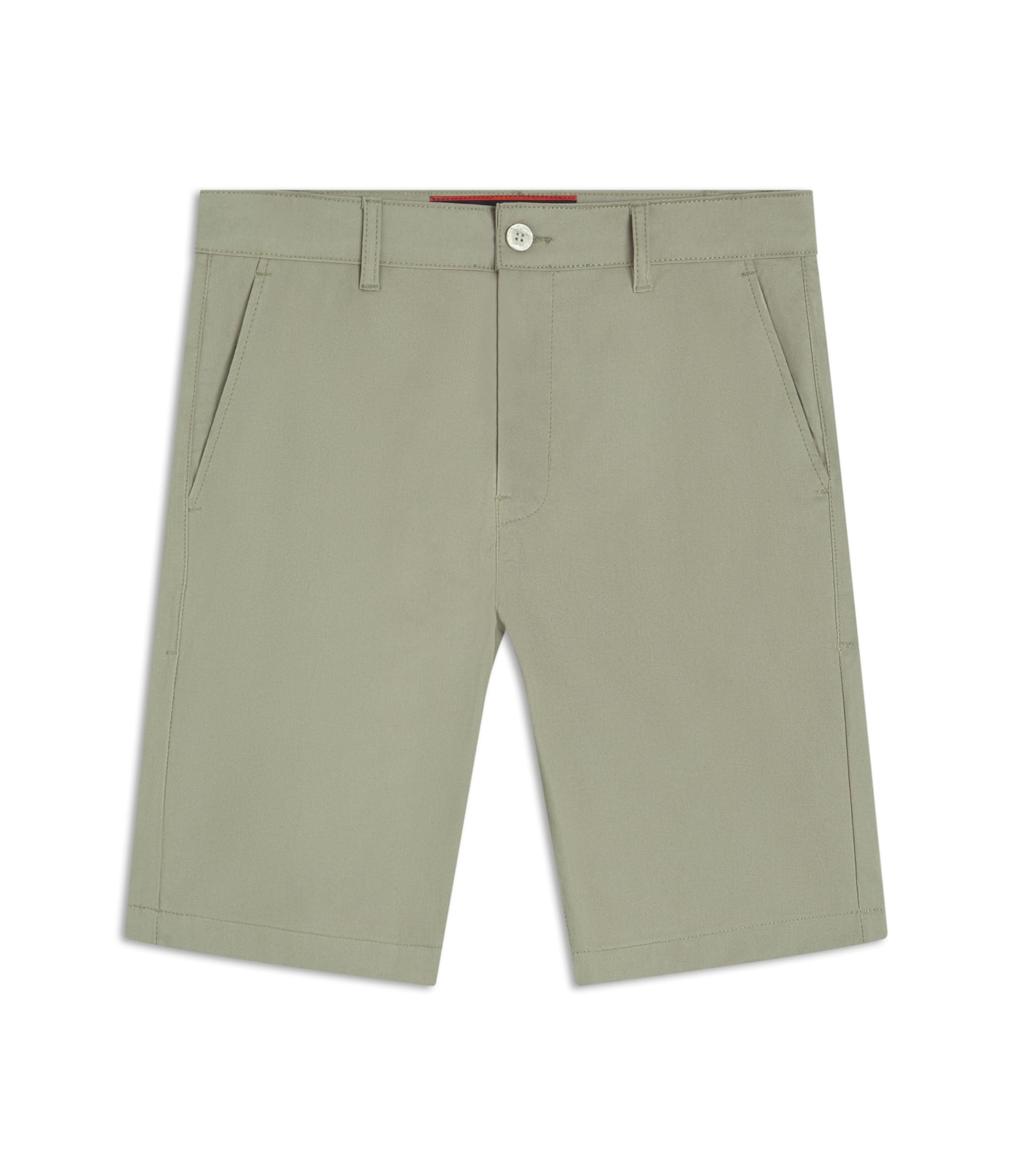 Bermuda Chino Color Piece Dye Verde Escuro