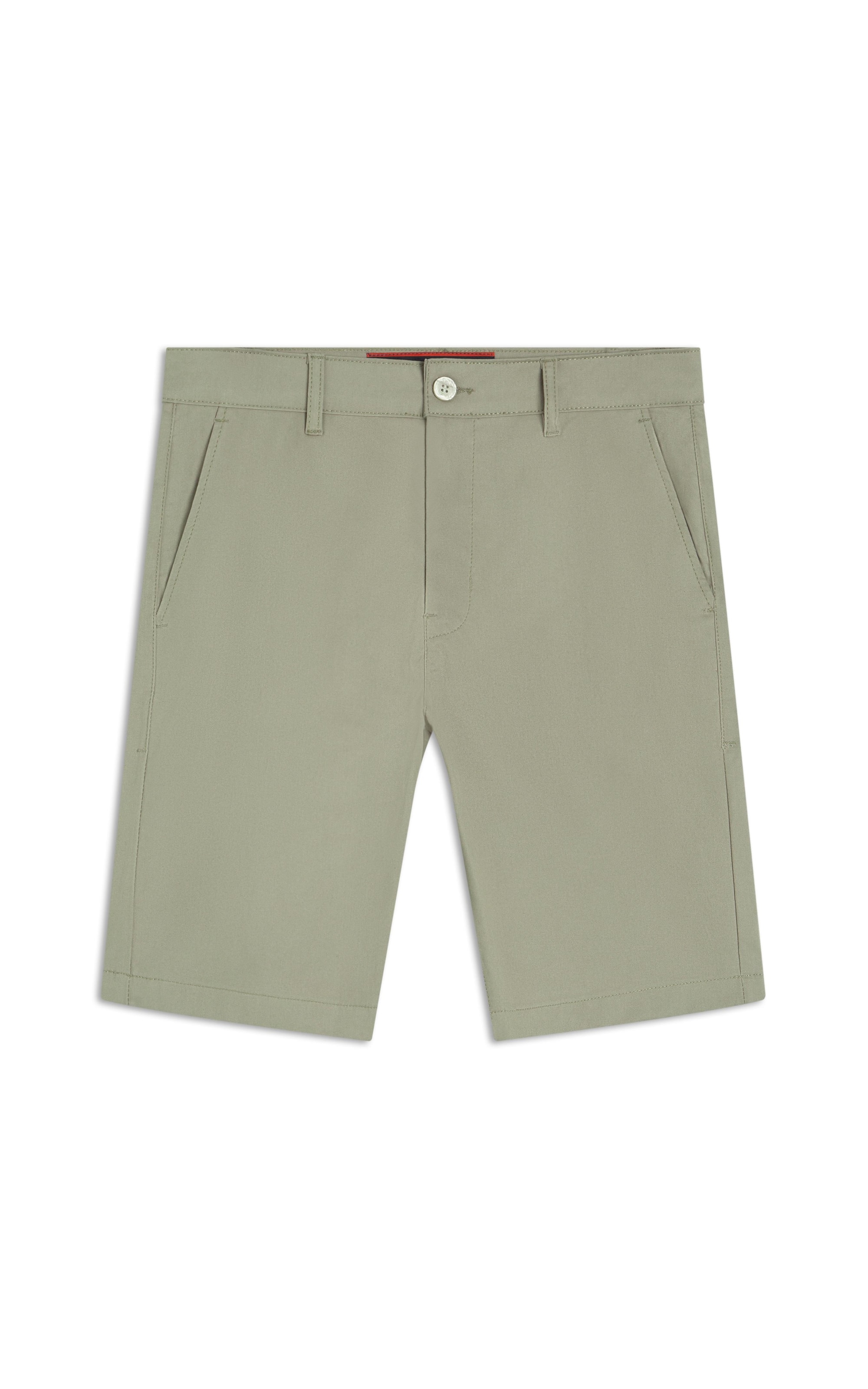 Bermuda Chino Color Piece Dye Verde Escuro