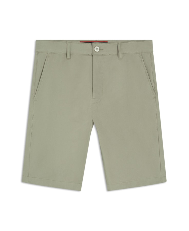 Bermuda Chino Color Piece Dye Verde Escuro