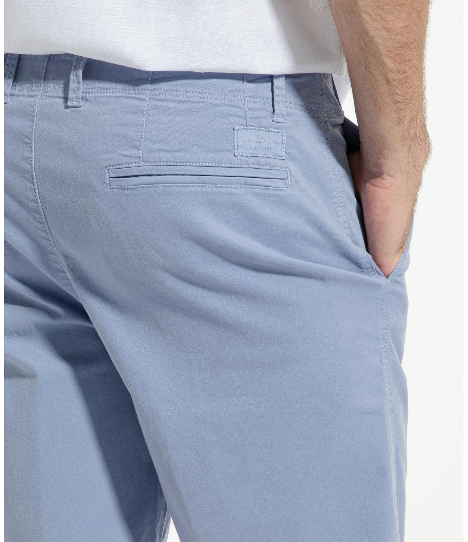 Bermuda Chino Color Power Azul Pervante