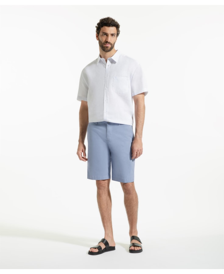 Bermuda Chino Color Power Azul Pervante