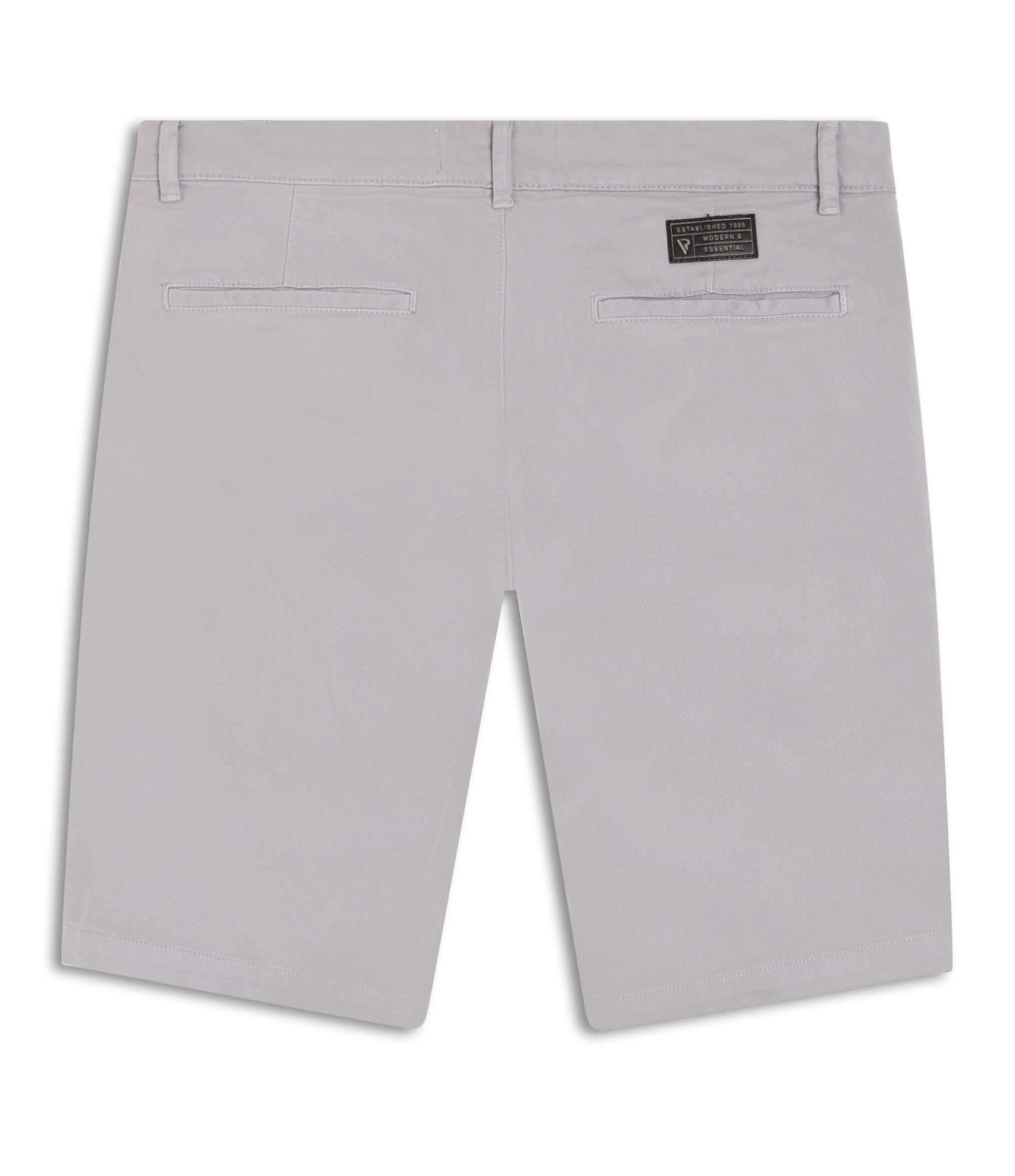 Bermuda Chino Jogging Color Cinza Claro