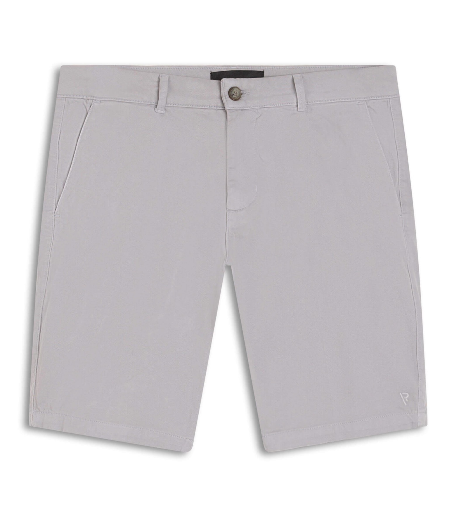 Bermuda Chino Jogging Color Cinza Claro