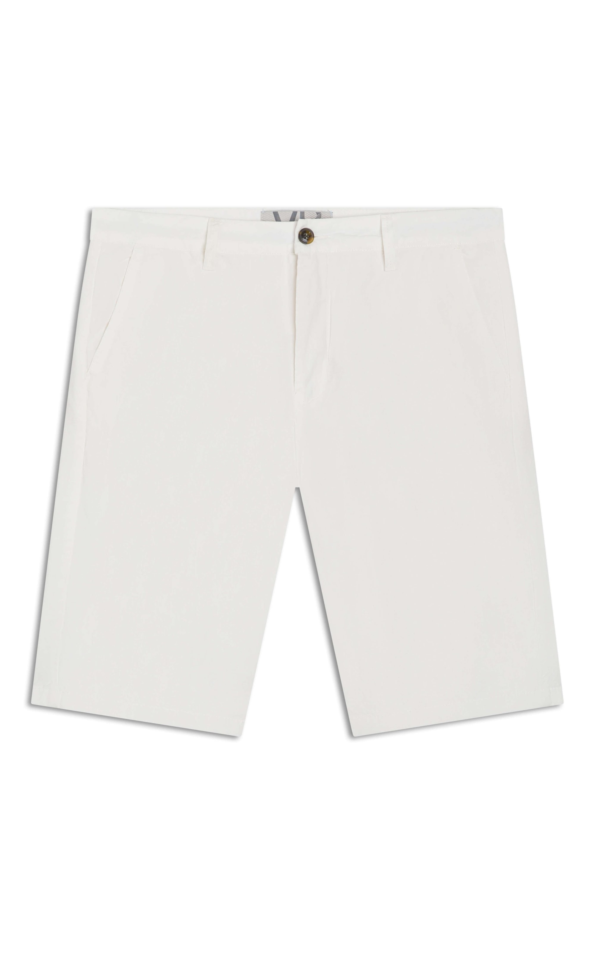 Bermuda Chino Linho Branco