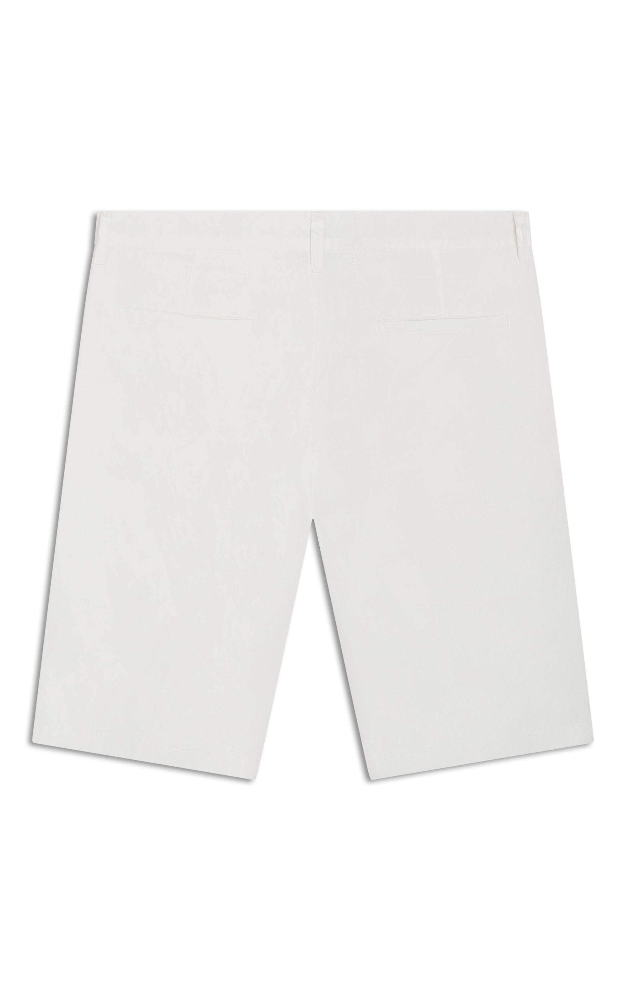Bermuda Chino Linho Branco