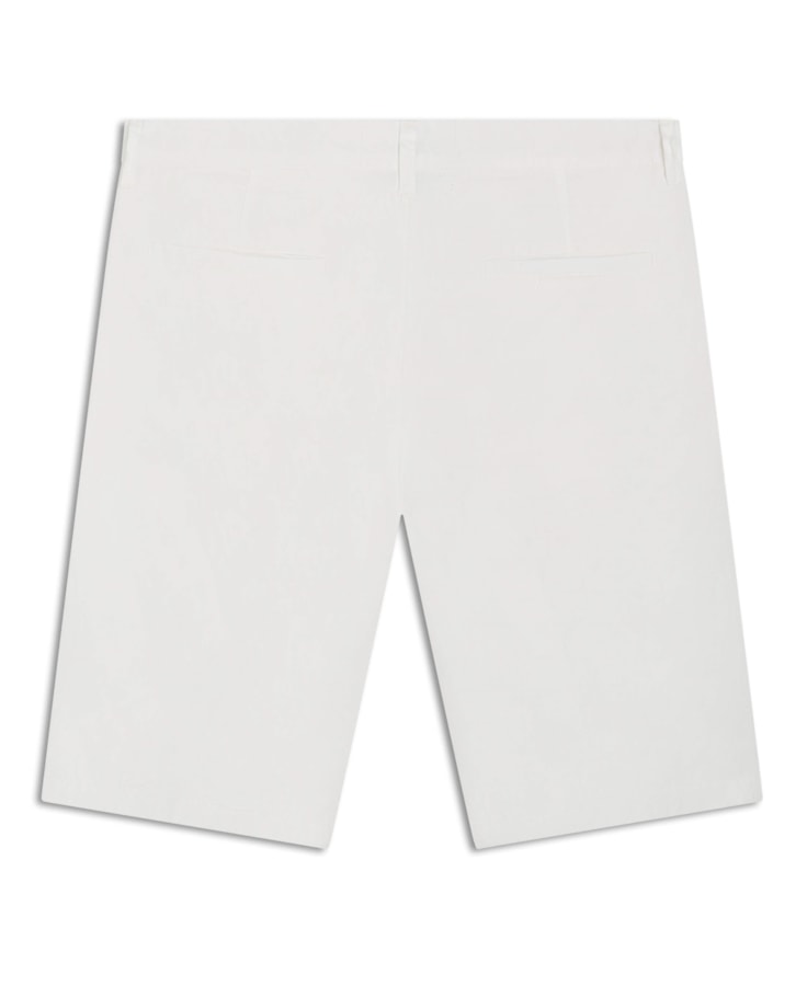 Bermuda Chino Linho Branco