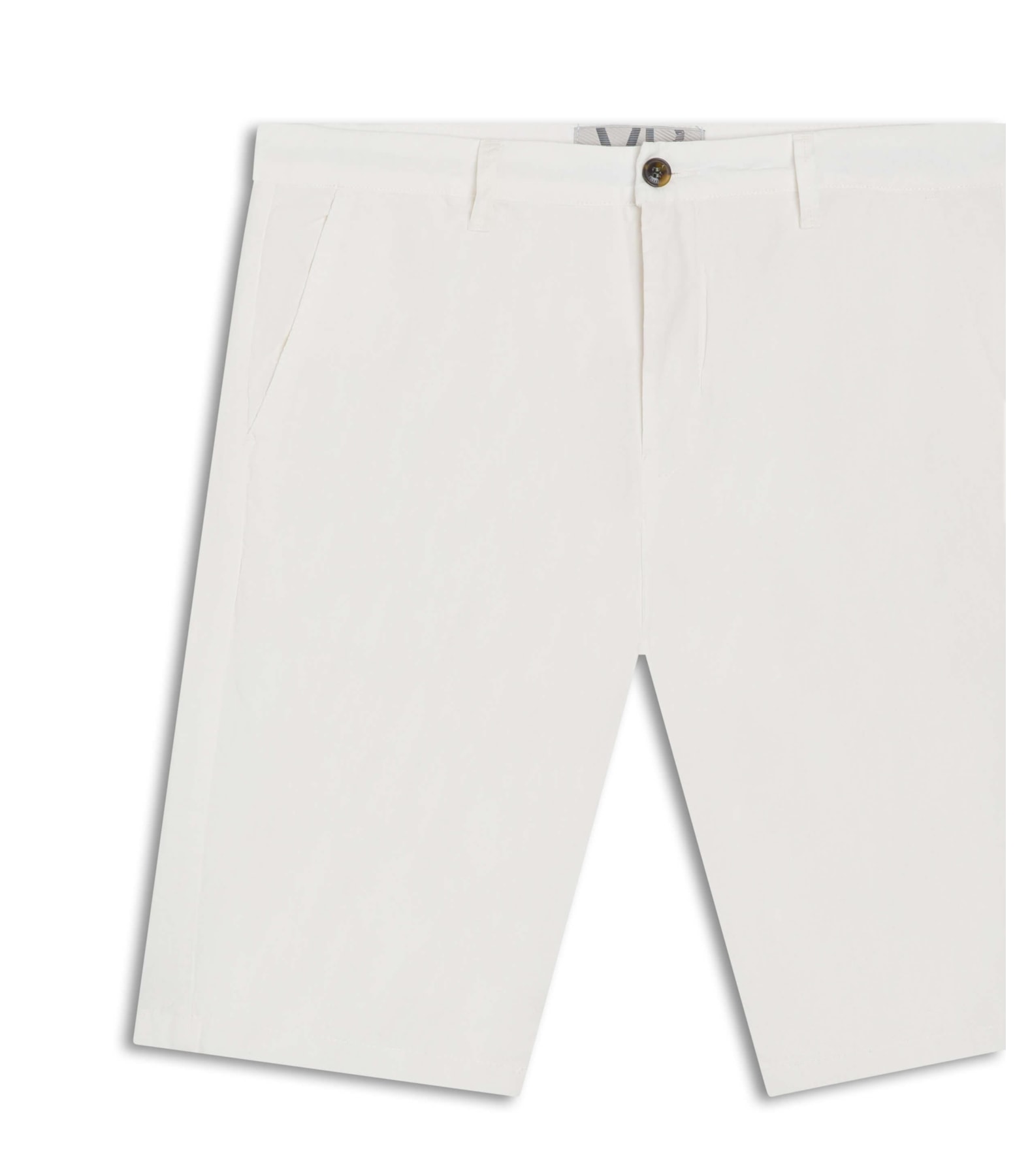 Bermuda Chino Linho Branco