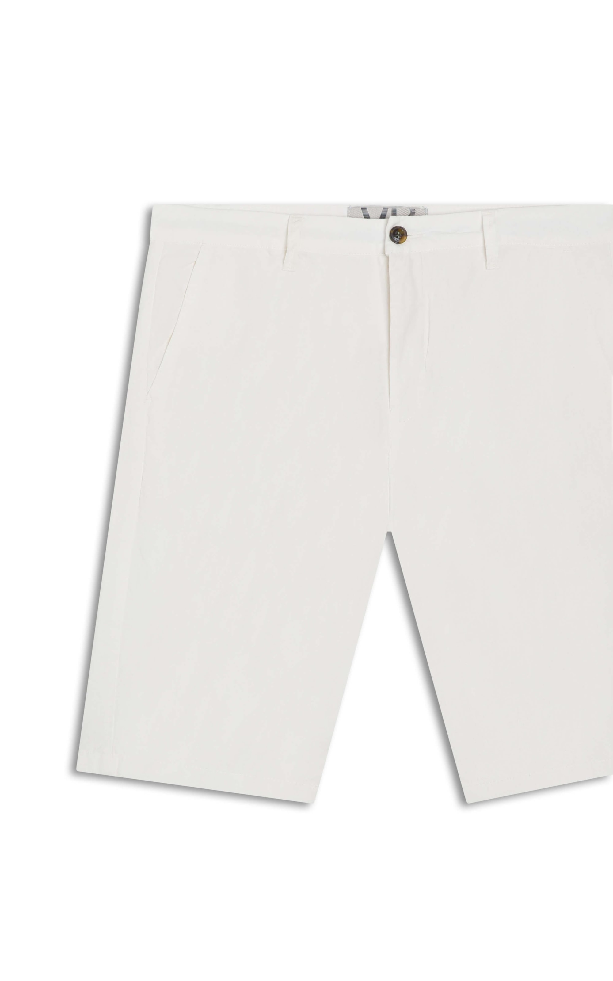 Bermuda Chino Linho Branco