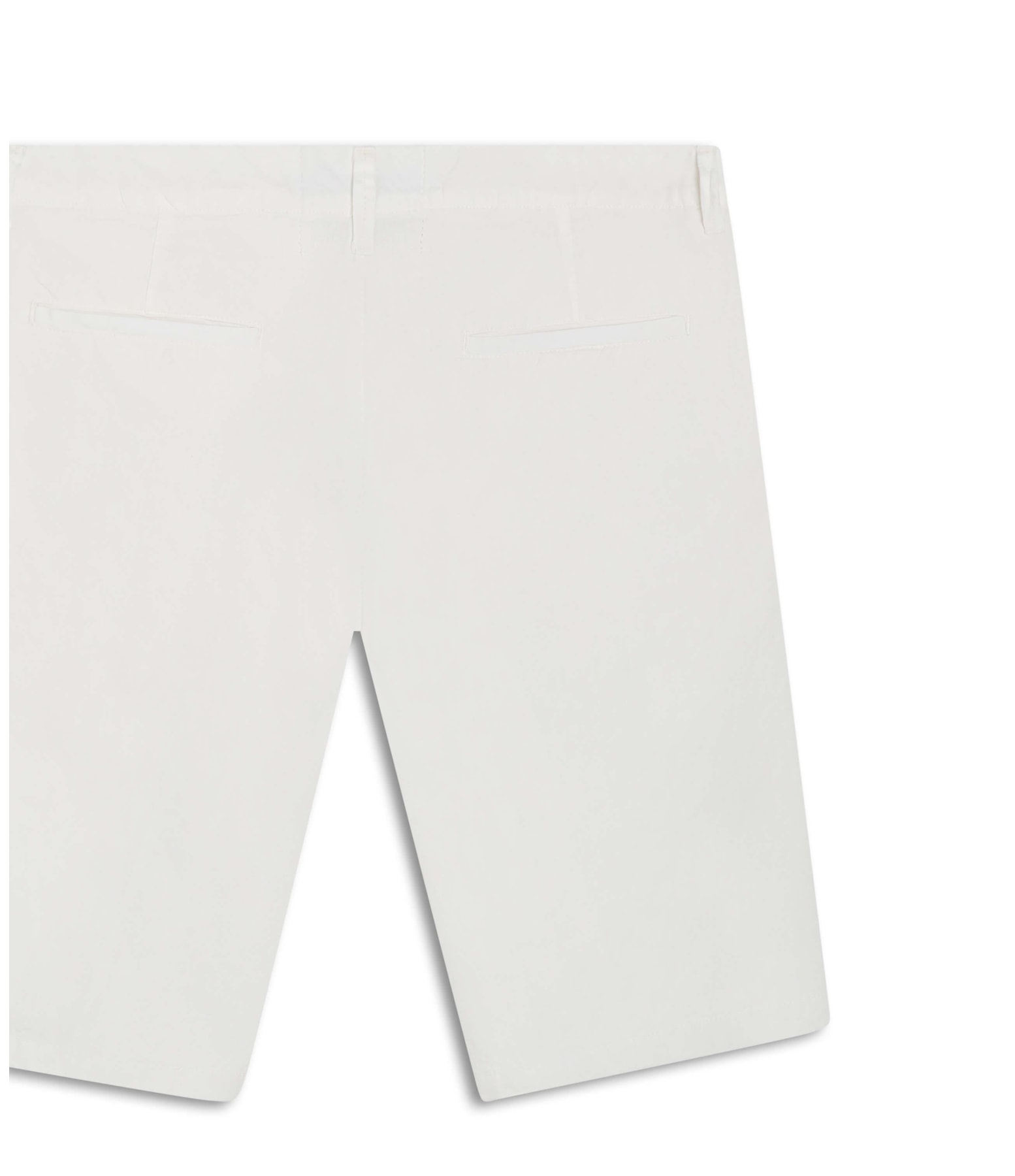 Bermuda Chino Linho Branco