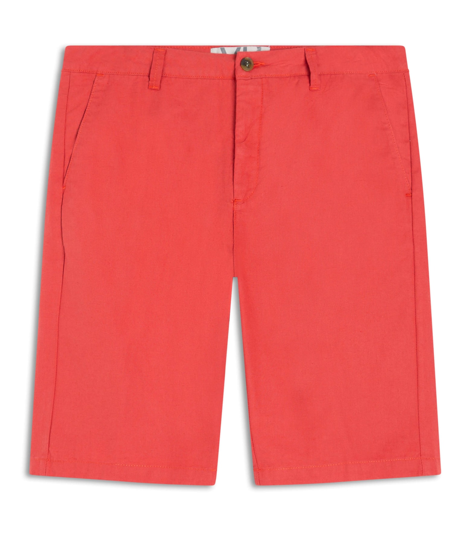 Bermuda Chino Linho Cereja