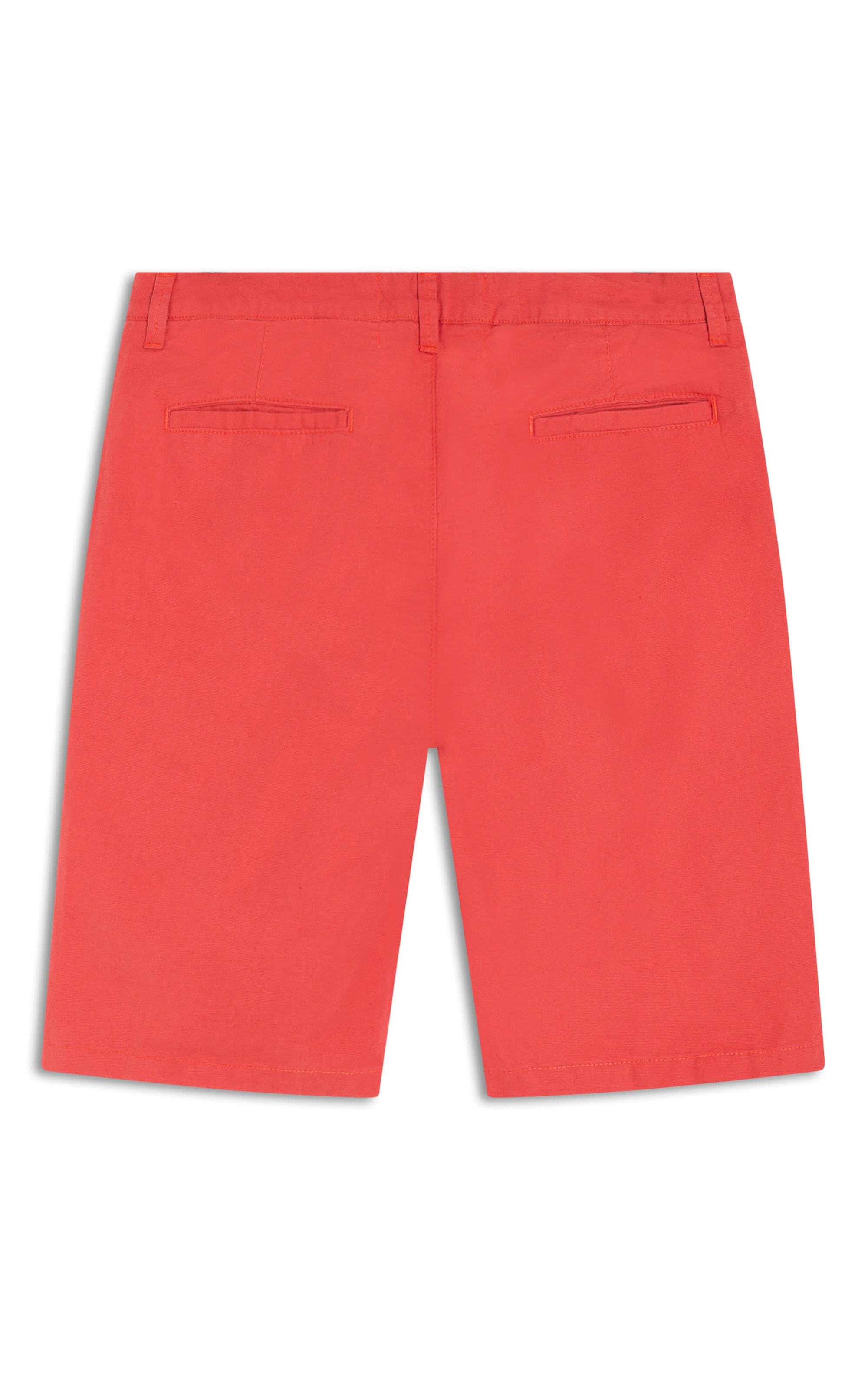Bermuda Chino Linho Cereja