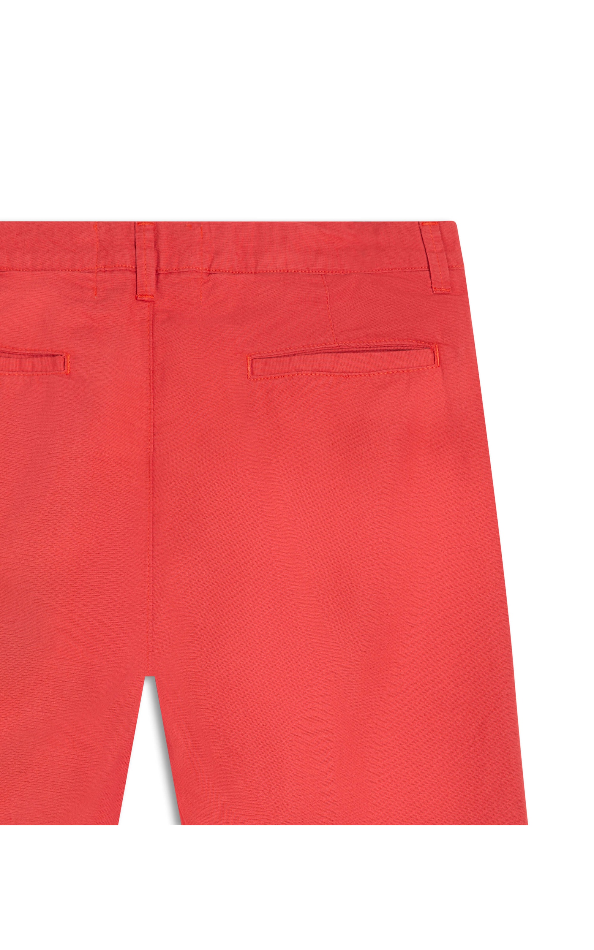 Bermuda Chino Linho Cereja