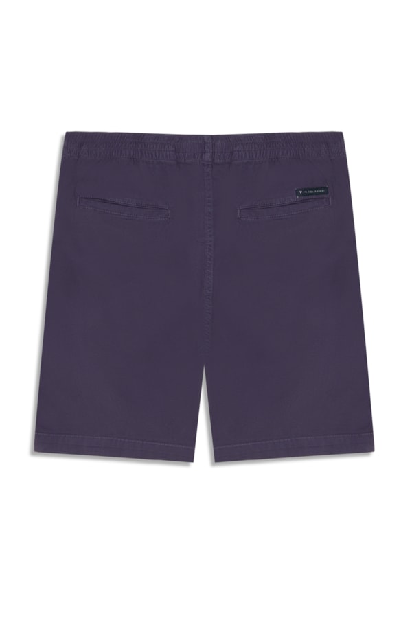 Bermuda Chino Power Relax Purple Blue