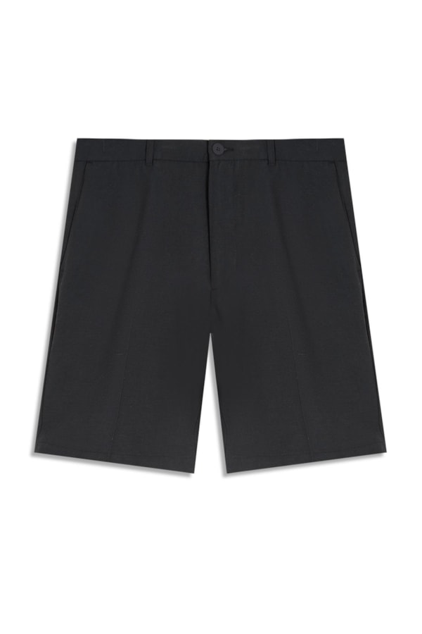 Bermuda Classic Linen Marant Dark Navy