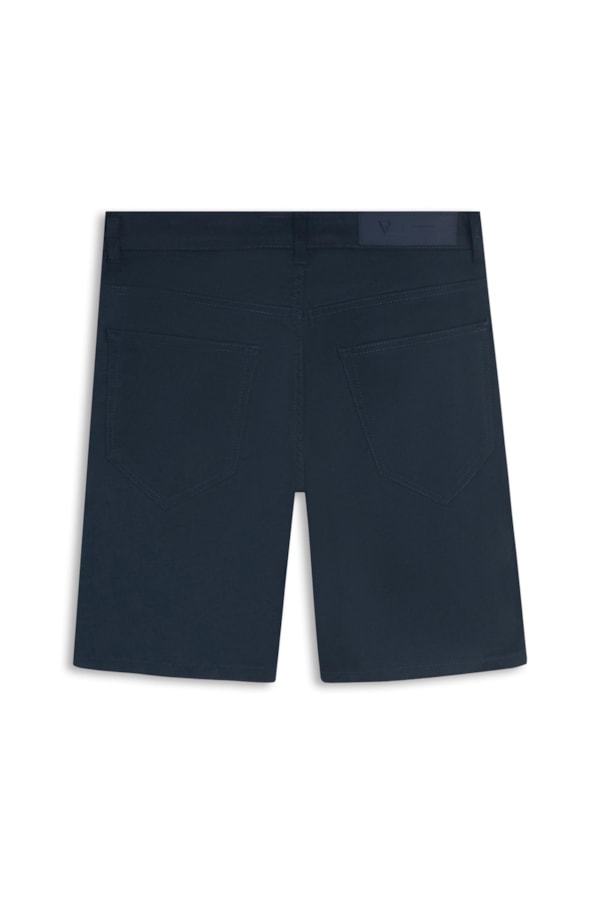 Bermuda Color Twill Power (Classic) 5 Pockets Dark Navy