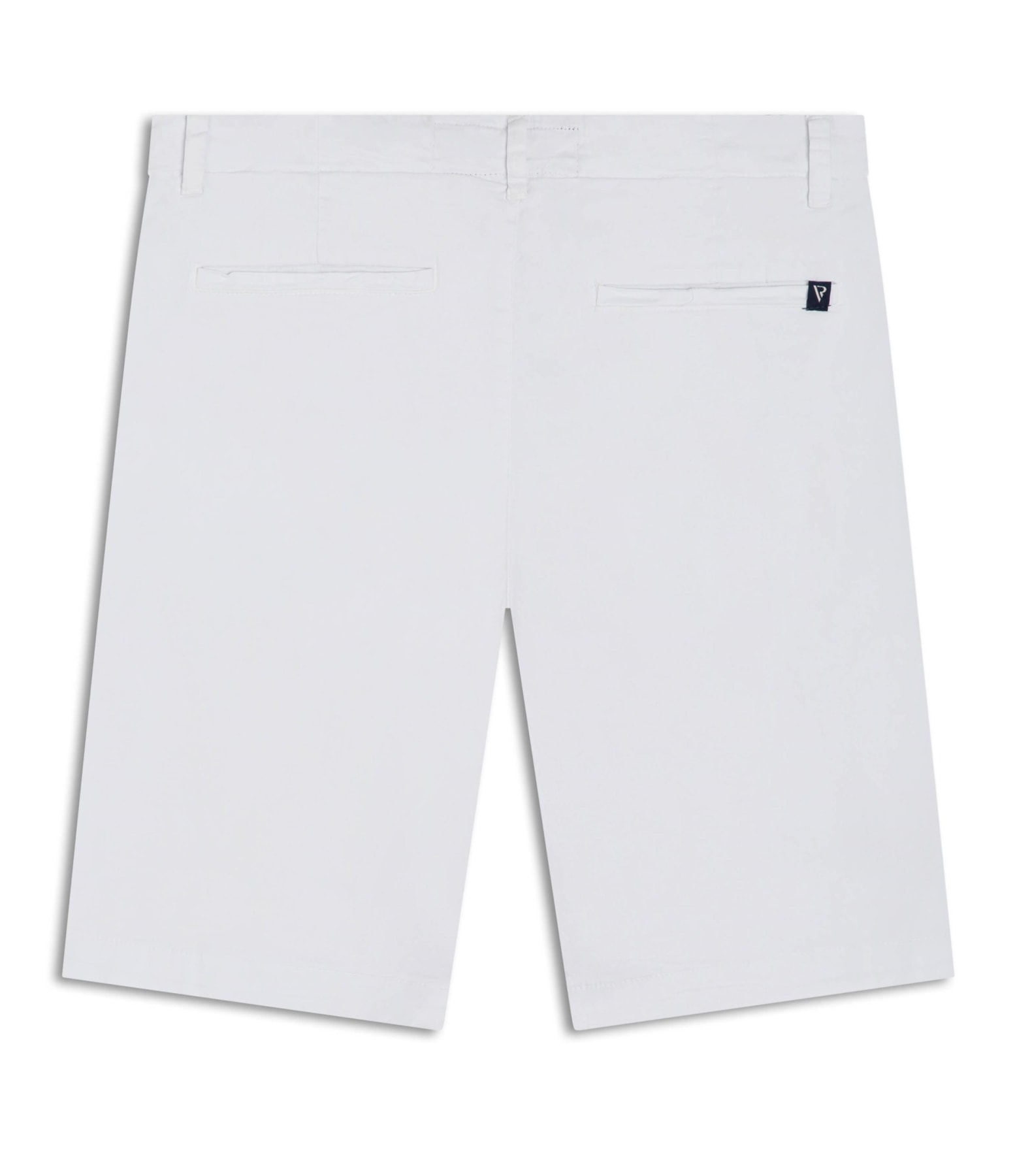 Bermuda Color Twill Power Cós Branco