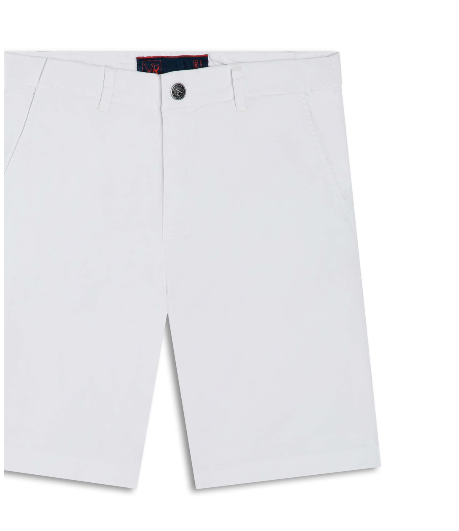 Bermuda Color Twill Power Cós Branco