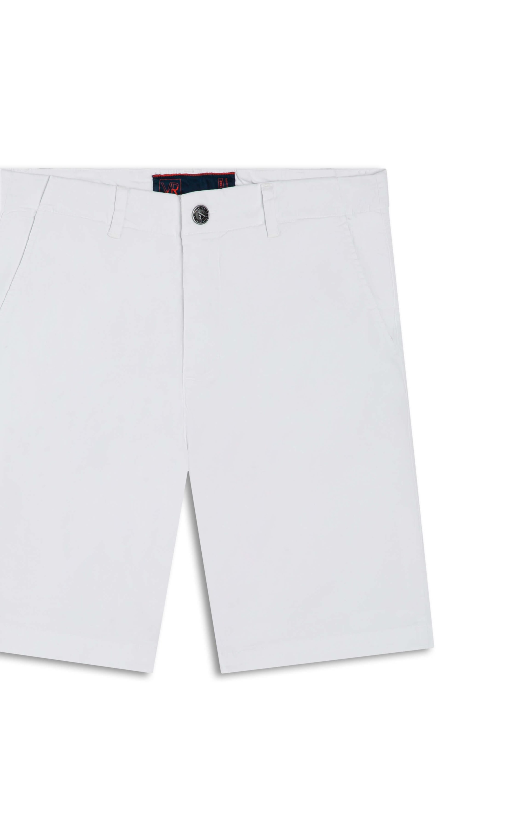 Bermuda Color Twill Power Cós Branco