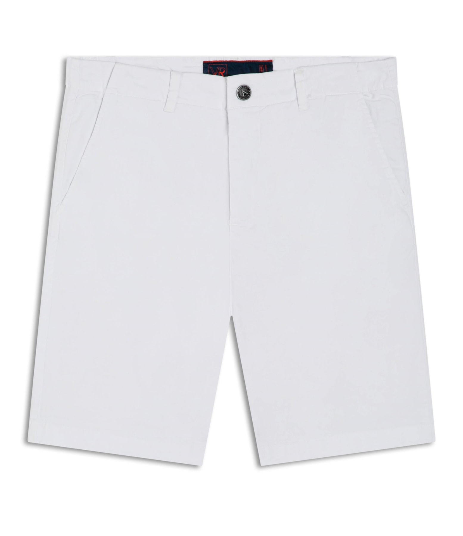 Bermuda Color Twill Power Cós Branco