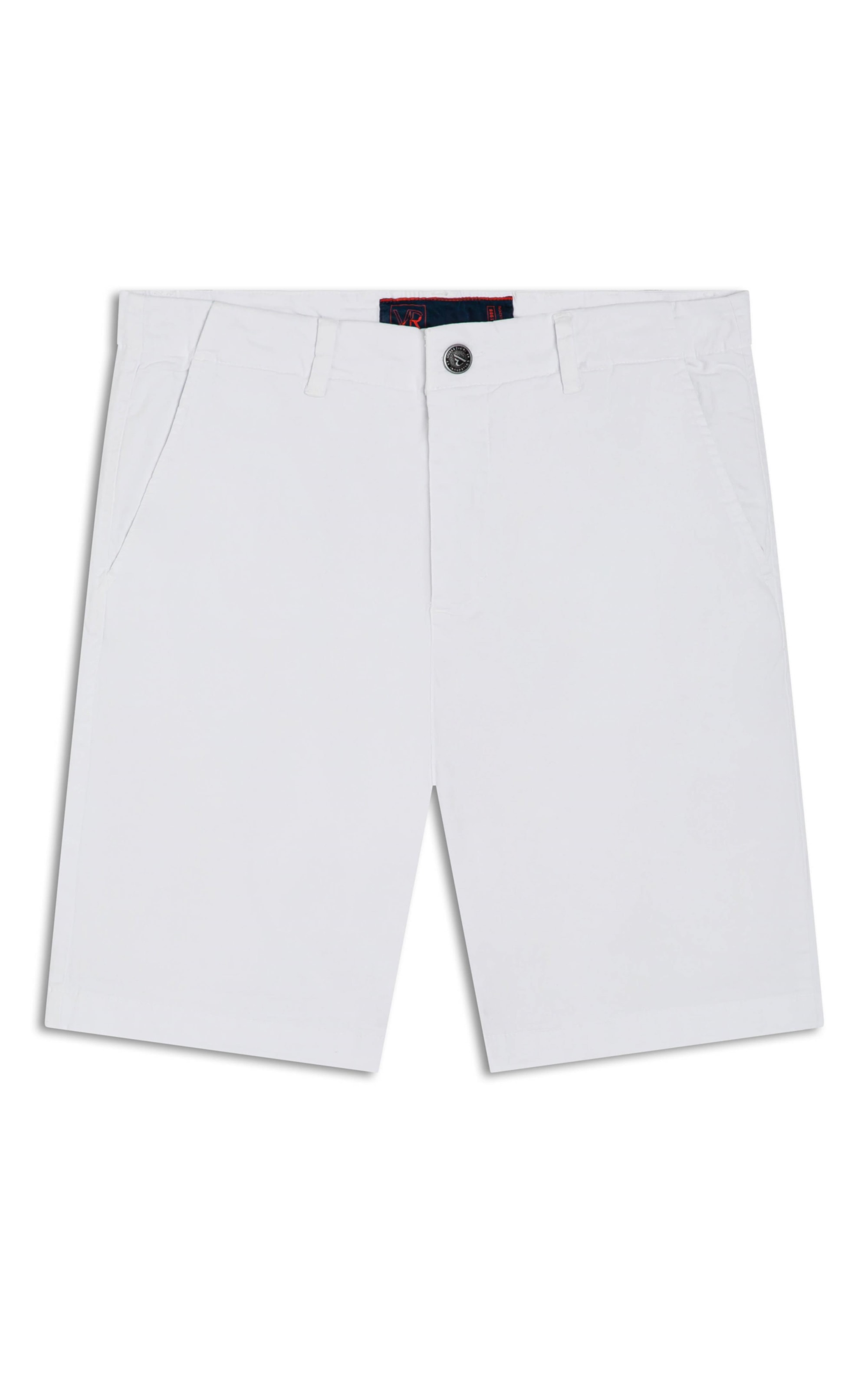 Bermuda Color Twill Power Cós Branco