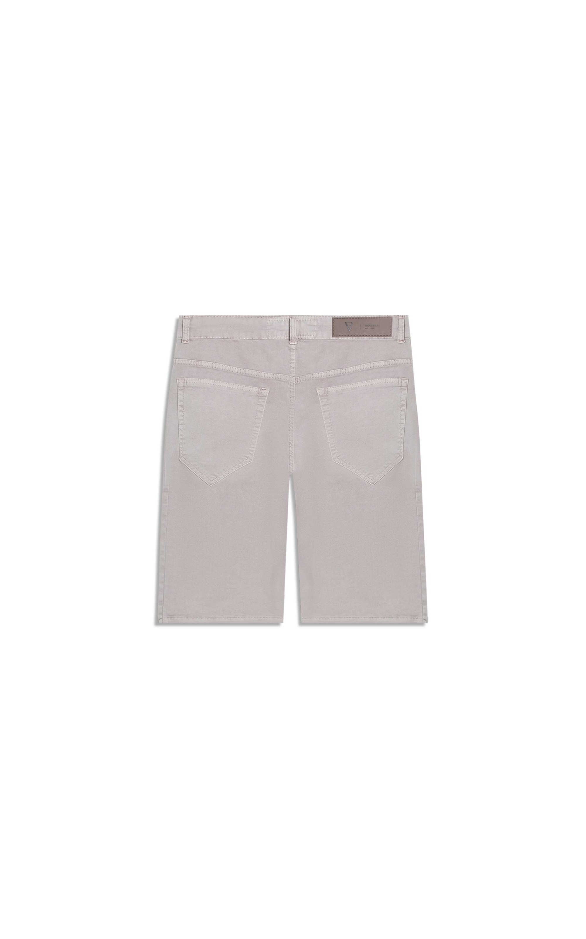 Color Twill Power (Long) 5 Pockets Silver