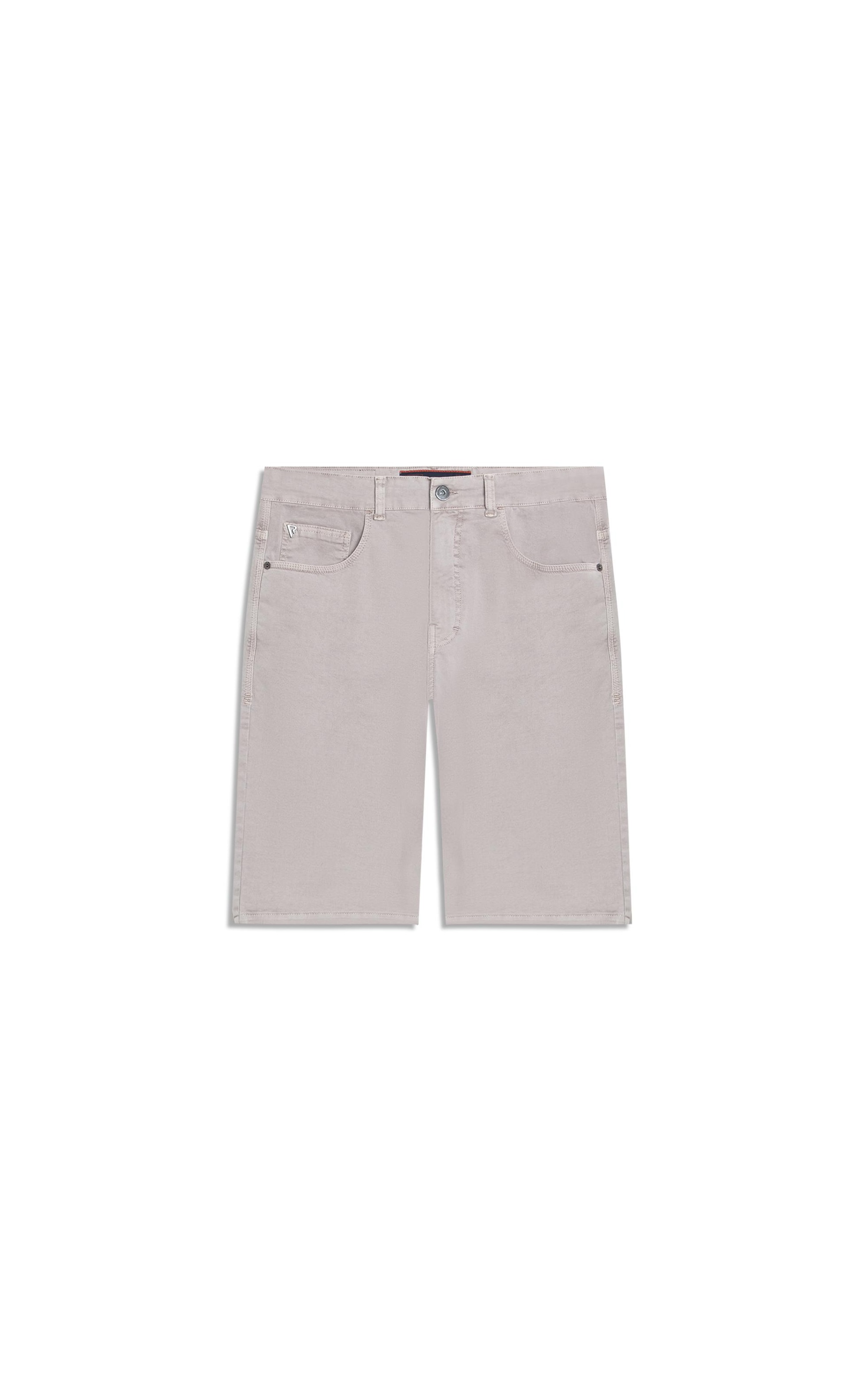 Color Twill Power (Long) 5 Pockets Silver