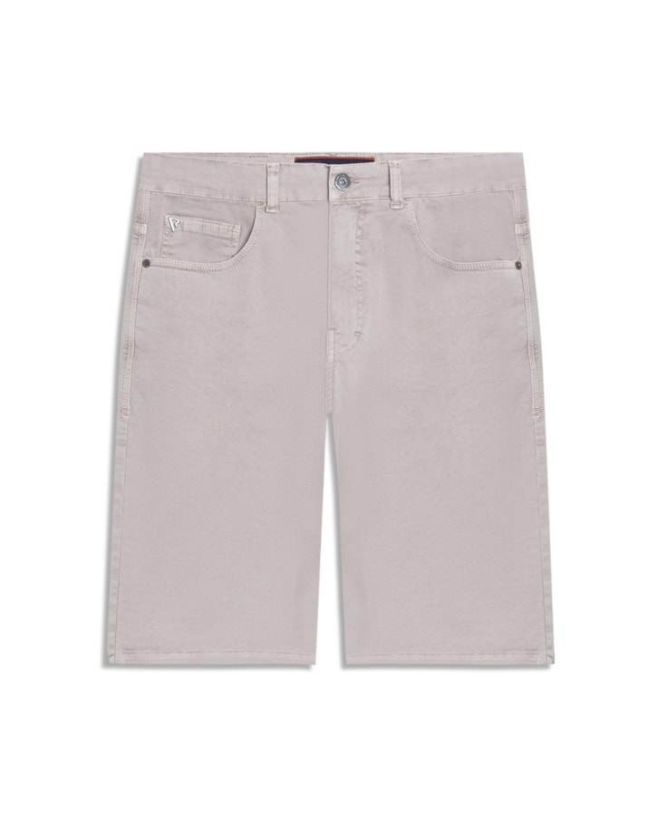 Bermuda Color Twill Power (Long) 5 Pockets Silver